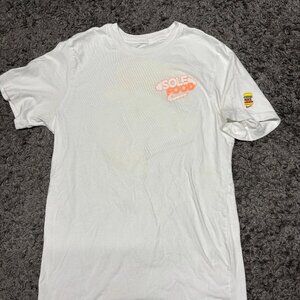 Nike Sole Food Mens Graphic Short Sleeve T Shirt - White Size S - DN5177-100